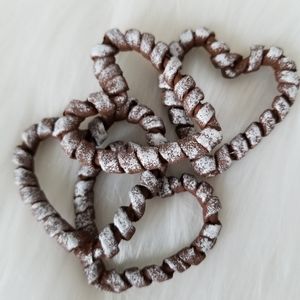 🔵 Handwoven Farmhouse Hearts – Set of 4 | Artisan Craftsmanship | Mix & Match 2